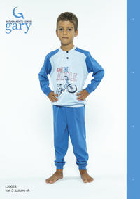 BOY'S PAJAMA M/L L20023 Tellini S.r.l. Wholesale Clothing